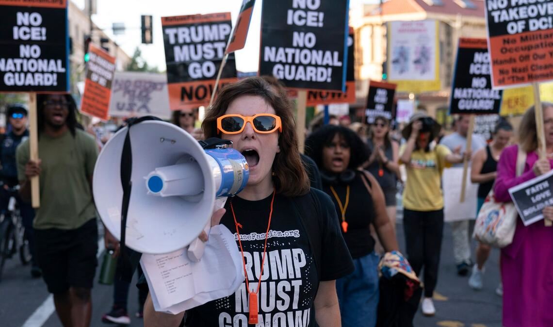 Trump will Rolle der Nationalgarde ausweiten Trumps Vorgehen ist hochumstritten und hat Proteste ausgelöst. (Archivbild)