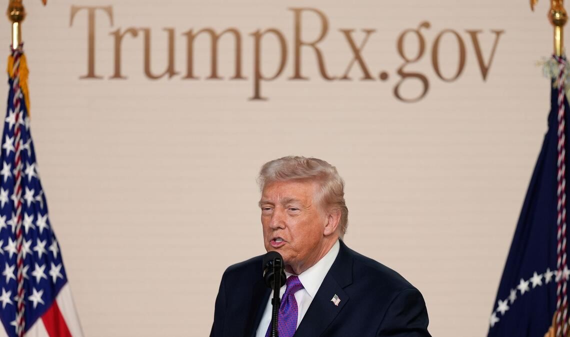 Trumps neue Regierungswebsite soll Amerikanern helfen, günstiger an Medikamente zu kommen.