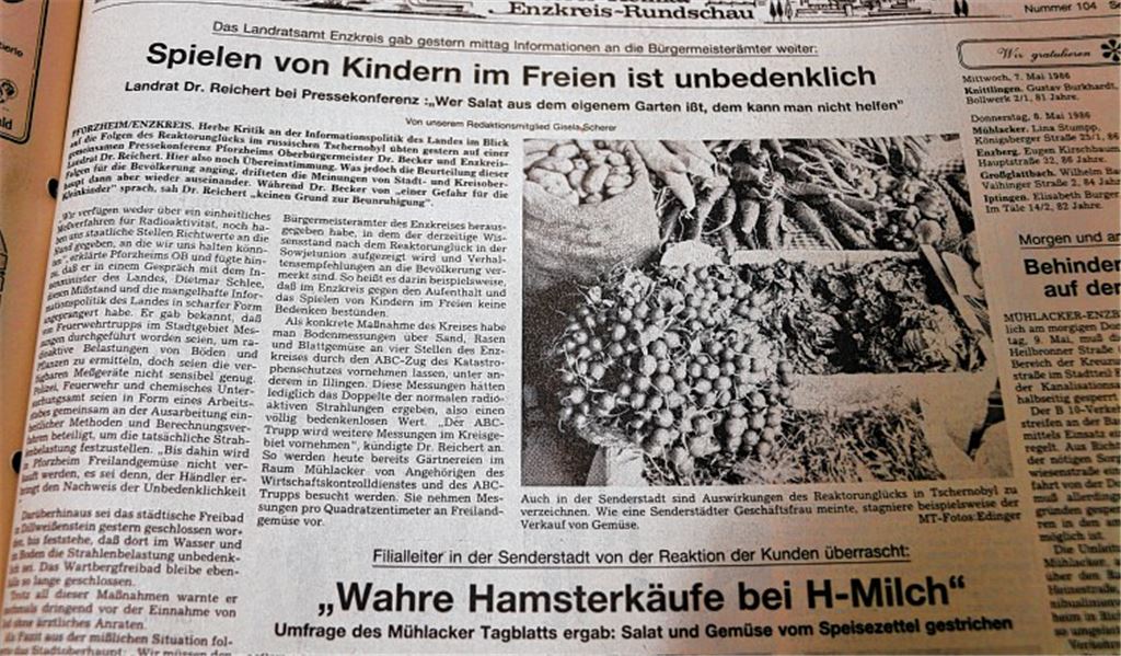 „Heute noch überhöhte Werte“
