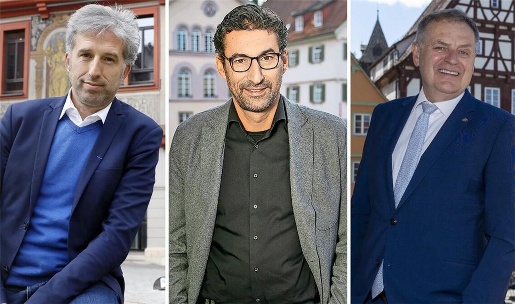 Tübingens OB Boris Palmer, Matthias Klopfer (Esslingen) und Richard Arnold (Schwäbisch Gmünd) wollen, dass aus der Stadtbild-Debatte auch konkrete Maßnahmen folgen.