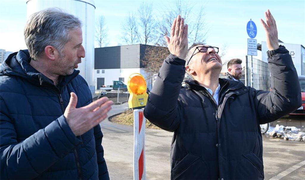 Tübingens Oberbürgermeister Boris Palmer (li.) und Cem Özdemir sind seit vielen Jahren befreundet – und zeigten sich erst kürzlich zusammen bei einem Wahlkampftermin in Tübingen.