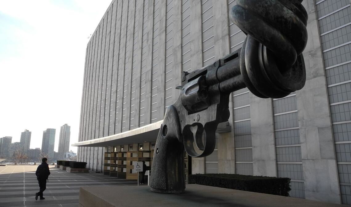 UN-Hauptquartier in New York: Steinmeier ist ein strikter Verfechter des Völkerrechts und der Regeln der UN-Charta