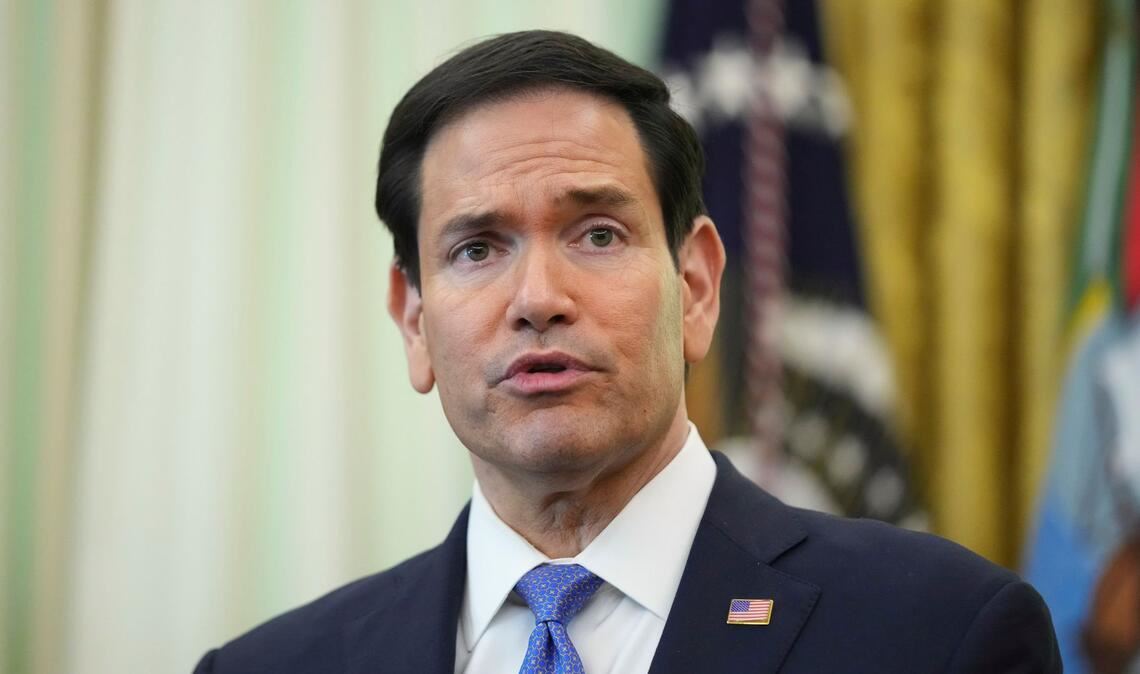 US-Außenminister Marco Rubio vergleicht die Straße von Hormus mit einer "wirtschaftlichen Atomwaffe". (Archivbild)