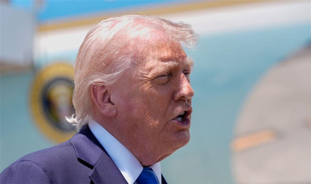 US-Präsident Donald Trump. Viele Deutsche lehnen den Angriff auf den Iran ab (Symbolfoto).