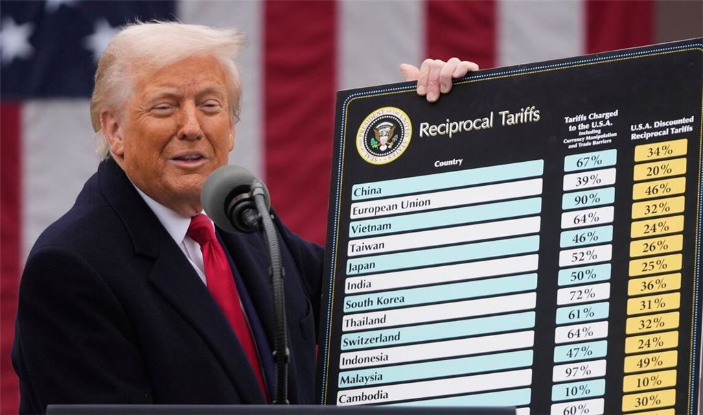 US-Präsident Donald Trump hatte im vergangenen Jahr höhere Zölle gegen Taiwan angekündigt. (Archivbild)