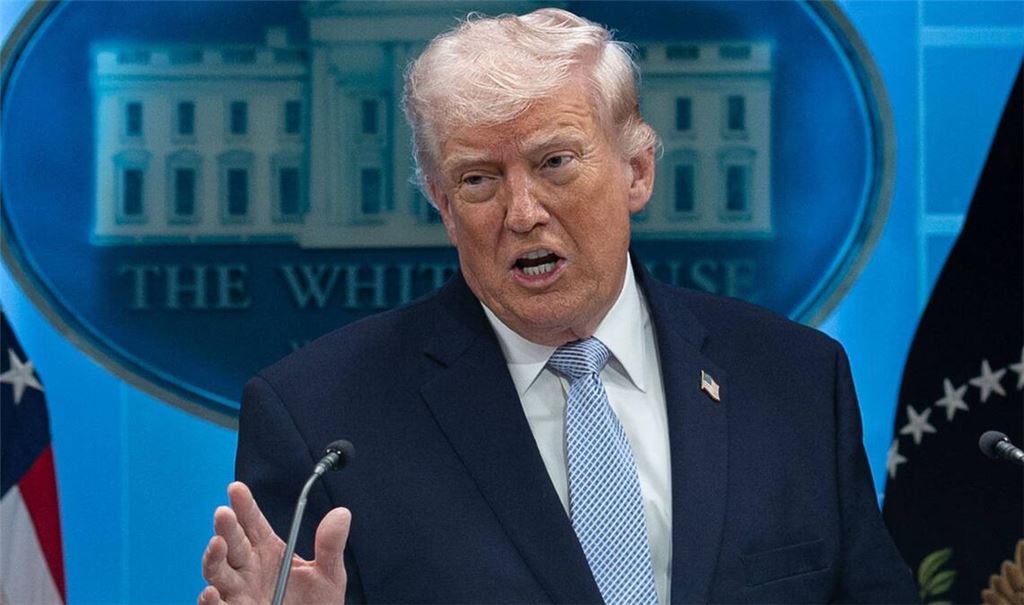 US-Präsident Donald Trump steht nach der Verkündung der Waffenruhe in der Kritik.