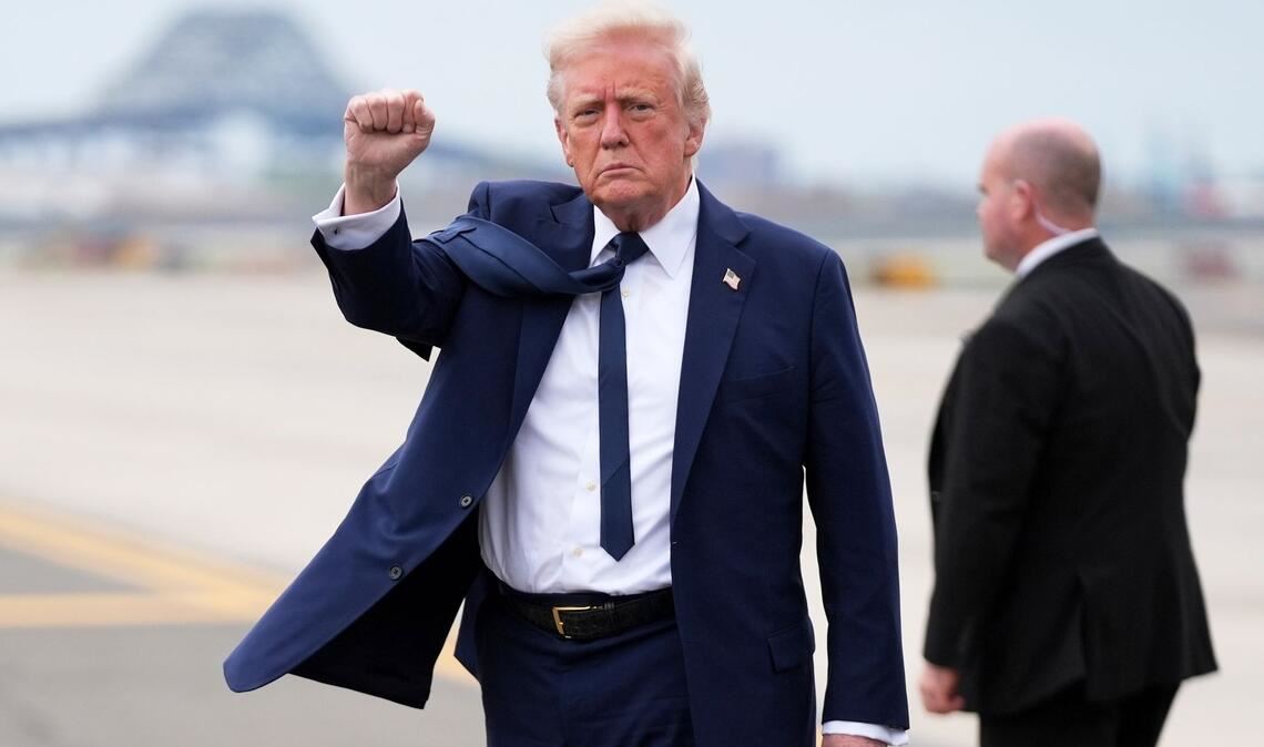 US-Präsident Donald Trump überzog den amerikanischen Papst mit einer Schimpftirade. (Archivbild)