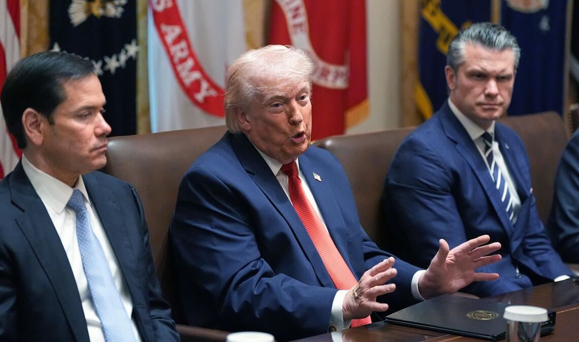 US-Präsident Trump droht dem Iran.