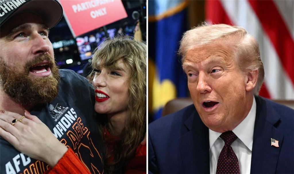 US-Präsident Trump gratuliert Taylor Swift und Travis Kelce zur Verlobung. (Archivbild)