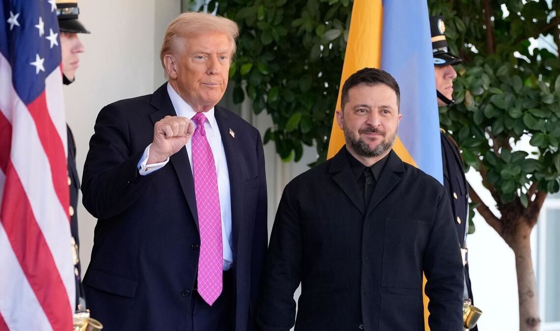 Trump hofft auf Ende des Ukraine-Kriegs ohne Tomahawks US-Präsident Trump hat den ukrainischen Präsidenten Wolodymyr Selenskyj empfangen.