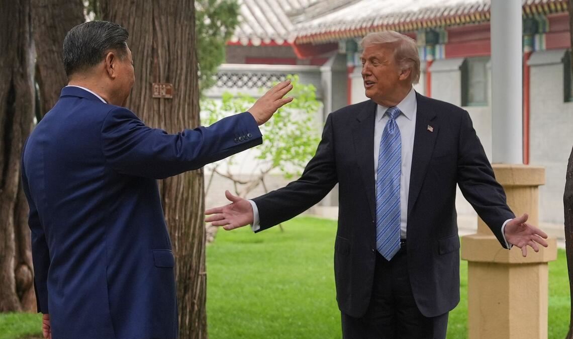 US-Präsident Trump in China