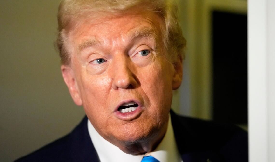 US-Präsident Trump kündigt zusätzliche Zölle gegen Kanada an.