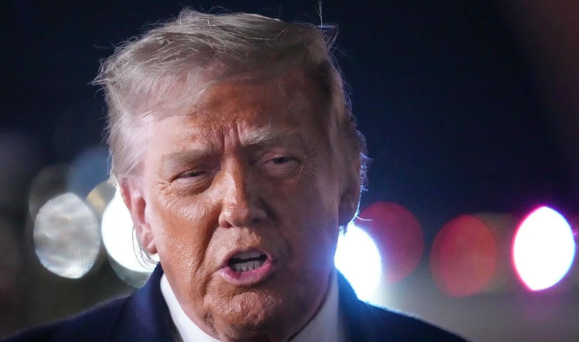 US-Präsident Trump sieht das iranische Militär als stark geschwächt. (Archivbild)