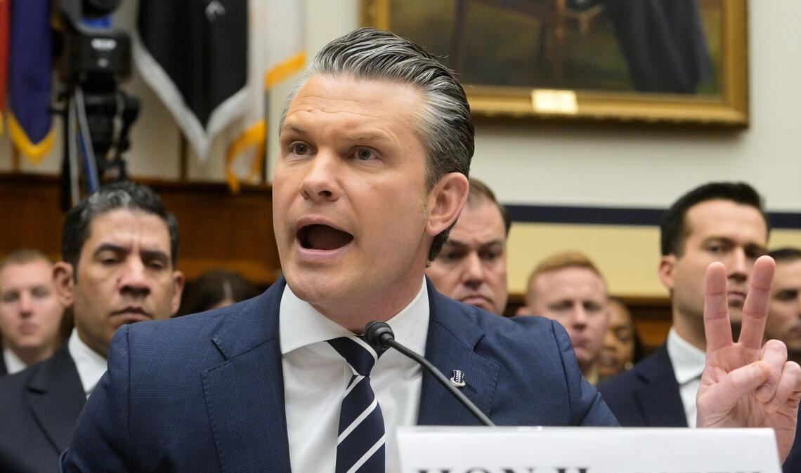 US-Verteidigungsminister Hegseth legt ein Kriegsgesetz anders aus als der Wortlaut es hergibt. (Archivfoto)
