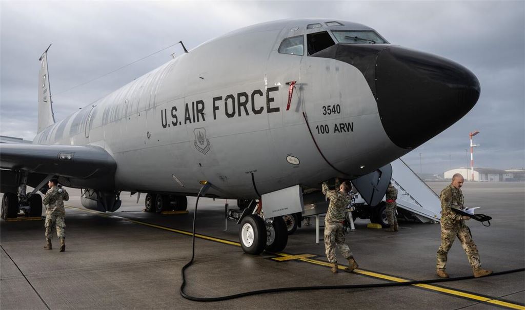USA melden den Verlust eines Tankflugzeugs (Archivbild).