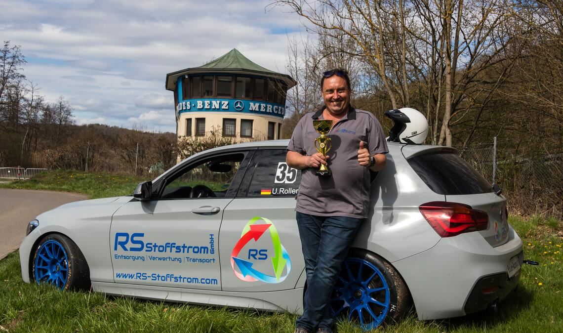 Udo Roller auf der Solitude.