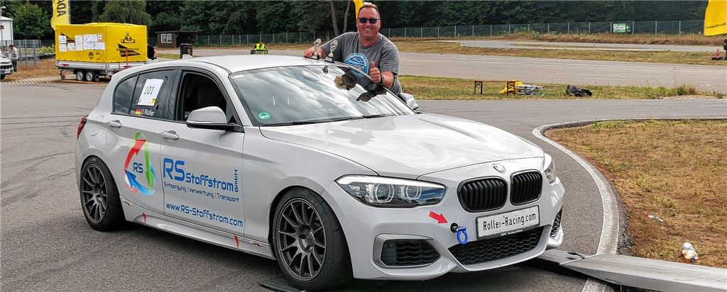 Udo Roller siegt im neuen Auto