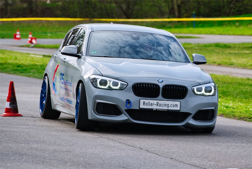 Udo Roller mit seinem BMW.Foto: privat