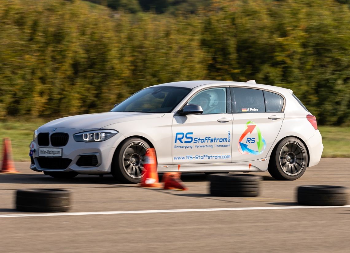 Udo Roller mit seinem BMW.Foto:privat