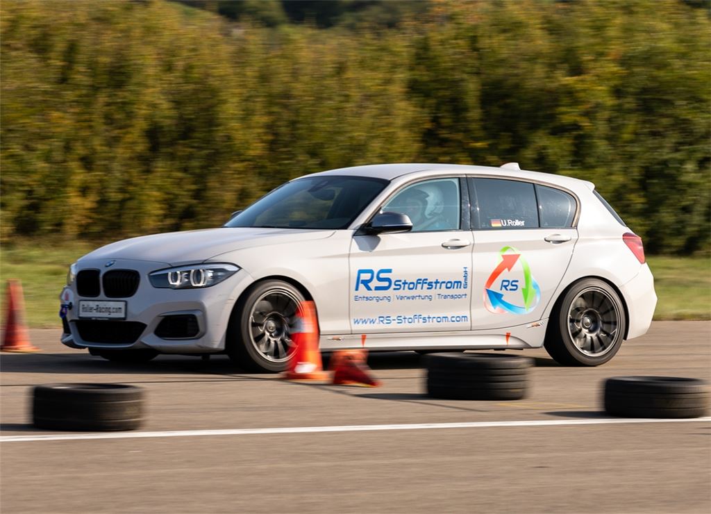 Udo Roller mit seinem BMW.Foto:privat