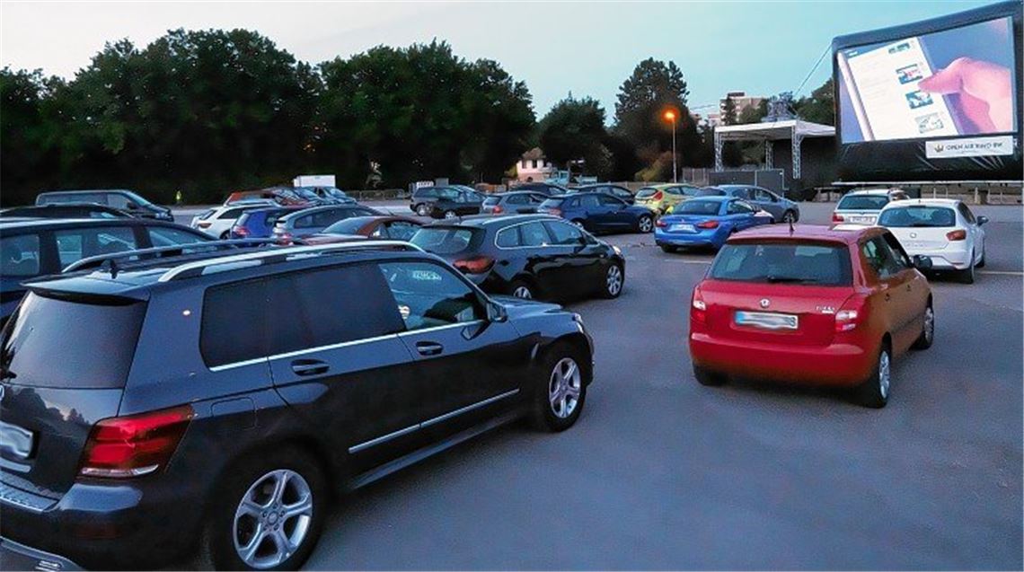 Kulturmomente ergänzen Autokino-Events