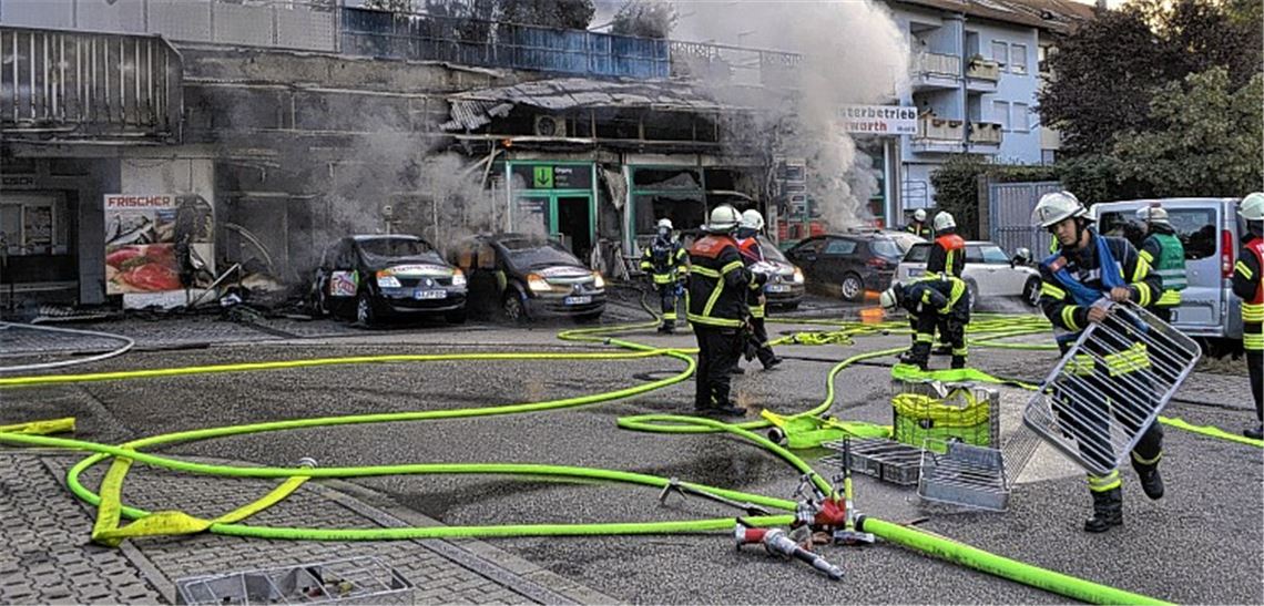 Feuer richtet hohen Schaden an