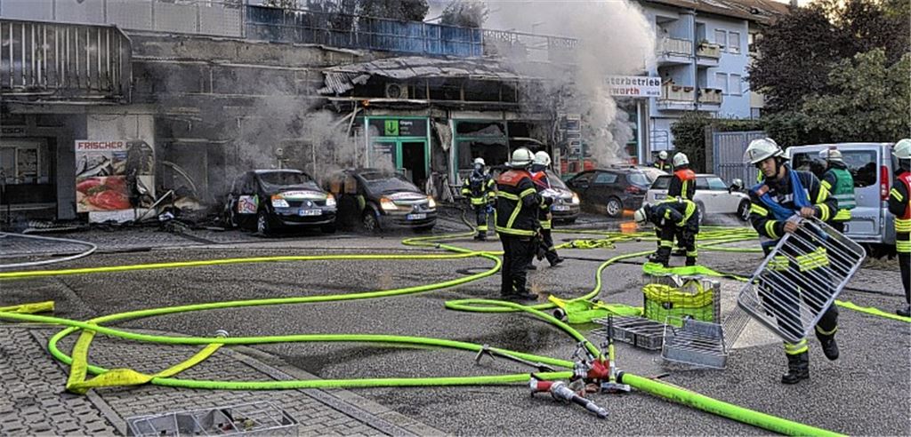 Feuer richtet hohen Schaden an