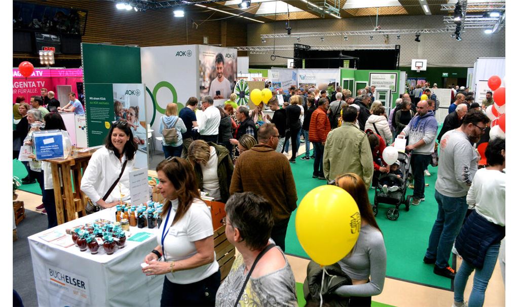 Über mangelnde Resonanz können die Aussteller bei der Messe Mühlacker wahrlich nicht klagen. Fotos: Stahlfeld