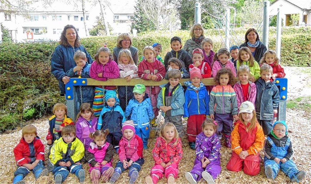 Über neue Spielgeräte freuen sich die Kinder und das Team des Kindergartens Löwenzahn in Freudenstein-Hohenklingen.
