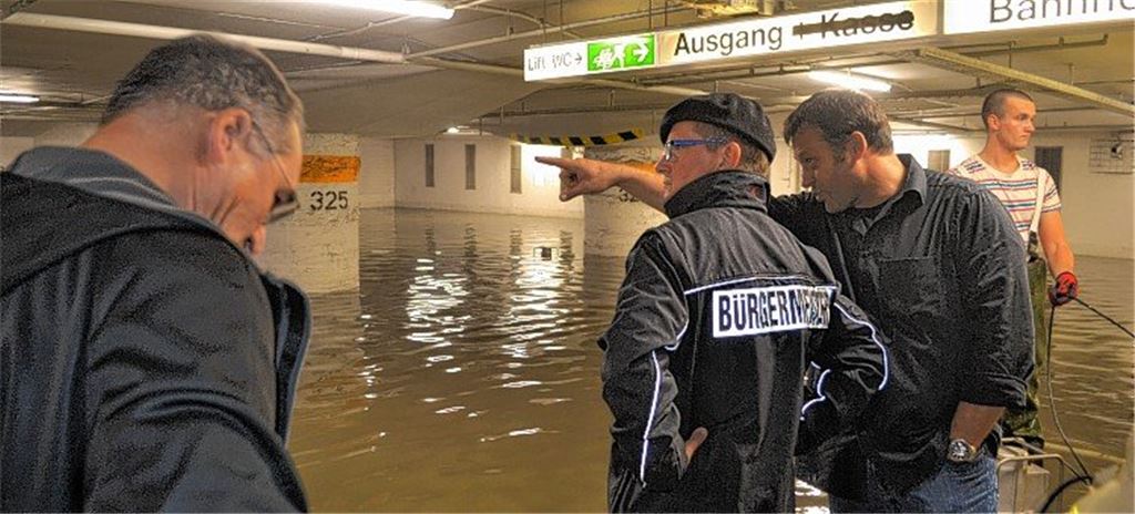Überflutungseinsatz dauerte zehn Stunden