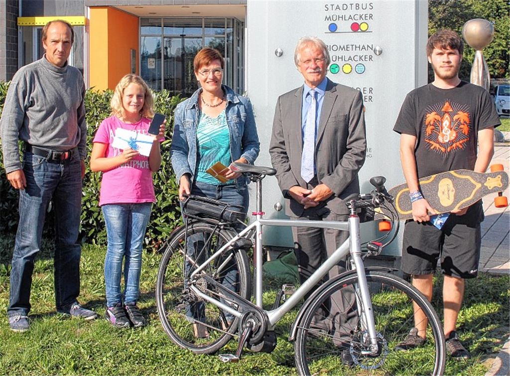 Glückliche Gewinner des Gartenschau-Rätsels