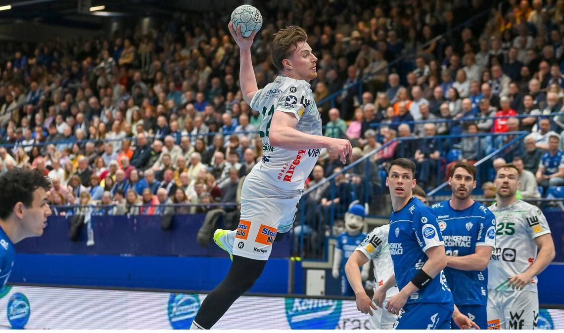 Übernahm viel Verantwortung: Frisch-Auf-Rückrauspieler Erik Persson.