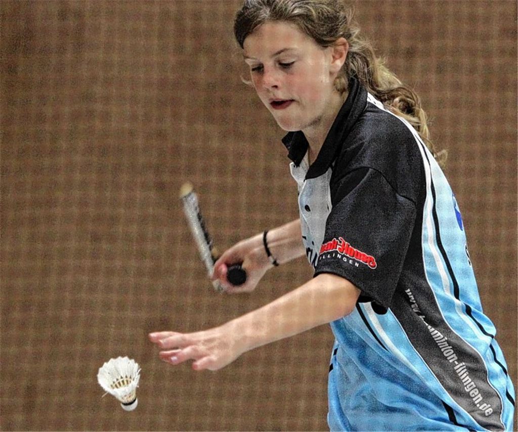 Überraschend und erstmals Turniersiegerin: Lea Ensinger gewinnt die U17-Konkurrenz. Archivfoto: Eigner