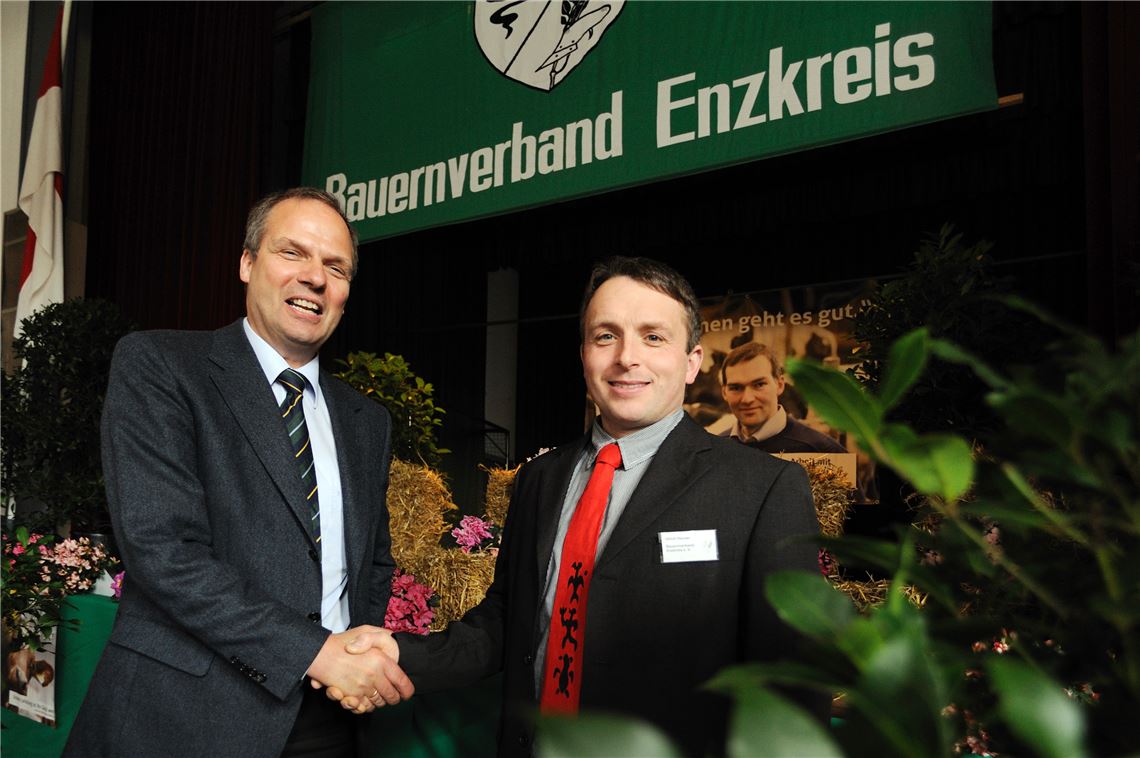 Ulrich Hauser ist Vorsitzender des Bauernverbands Enzkreis