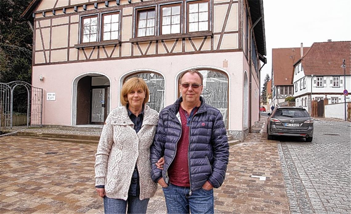 Ulrike und Rüdiger Zosel eröffnen in Dürrmenz einen Gastronomie-Betrieb.