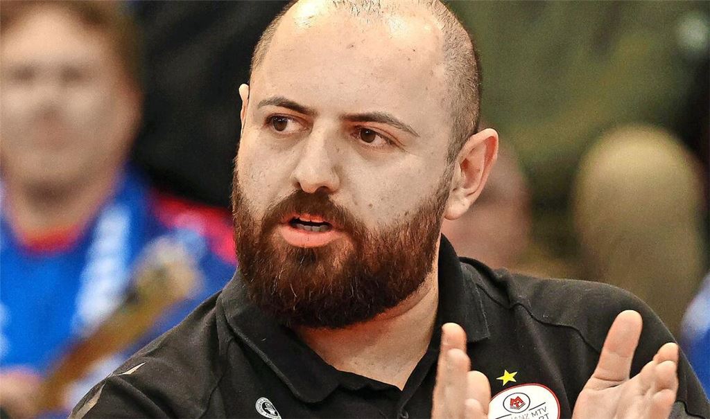 Umtriebiger Volleyball-Trainer: Konstantin Bitter von Allianz MTV Stuttgart.