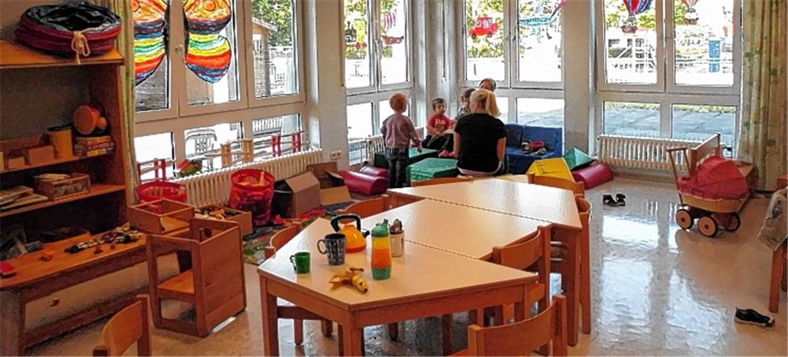 Umzug verschoben: der Wiernsheimer Kindergarten Schwalbennest.