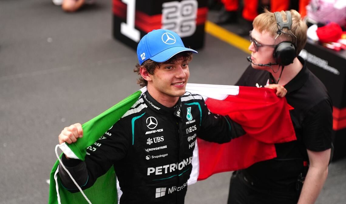 Unaufhaltsam auch in Monaco: WM-Spitzenreiter Kimi Antonelli.