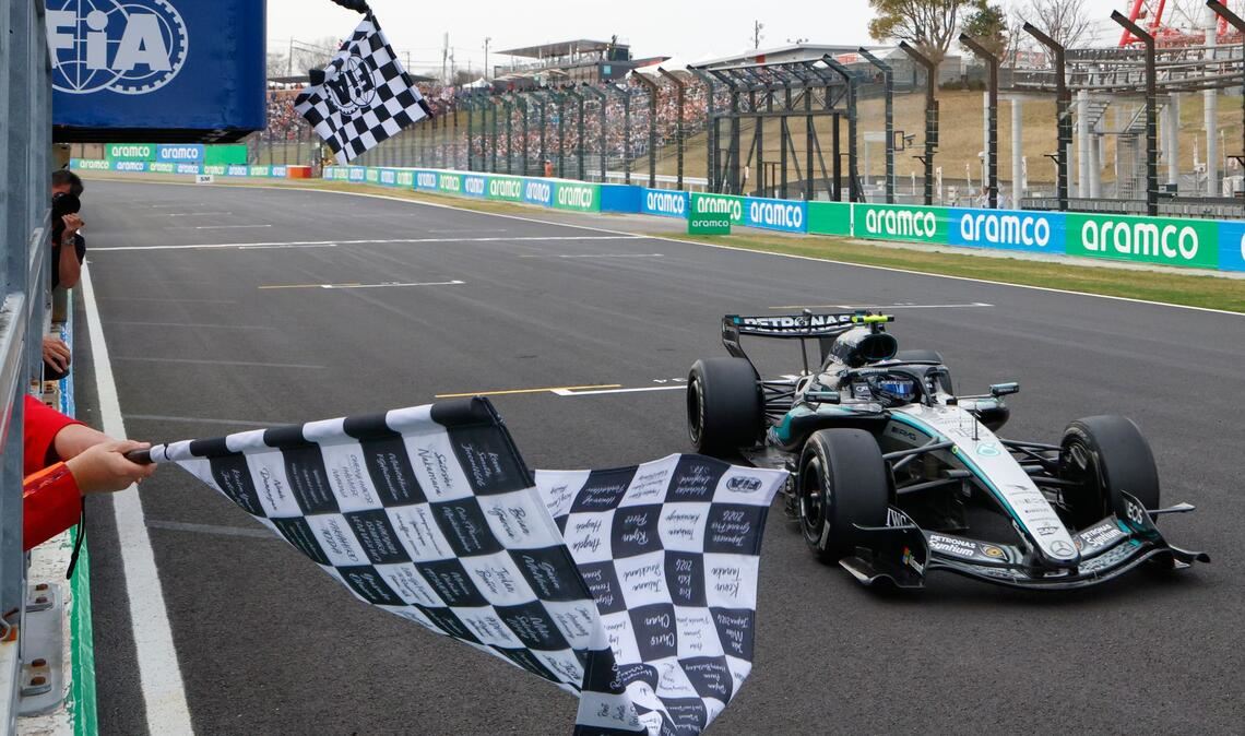 Und jetzt erstmal Pause: WM-Spitzenreiter Kimi Antonelli muss fünf Wochen auf das nächste Formel-1-Rennen warten.