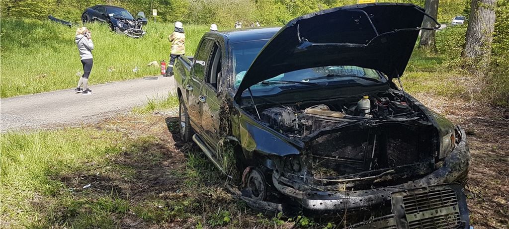Unfall beim Wenden