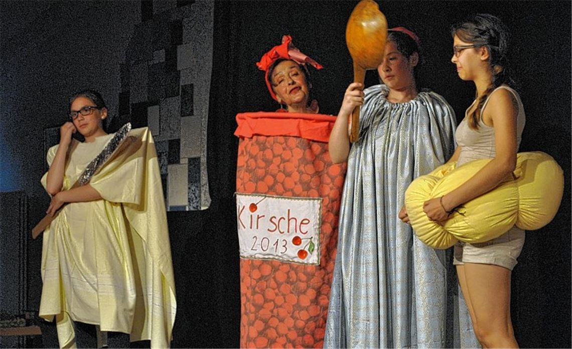 Ungewöhnliche Unterhaltung auf dem Frühstückstisch.Foto: Stahlfeld