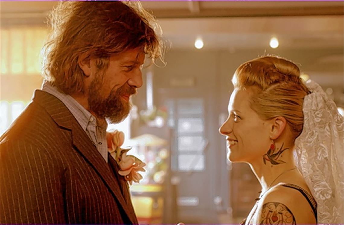 Ungewöhnliches Paar.