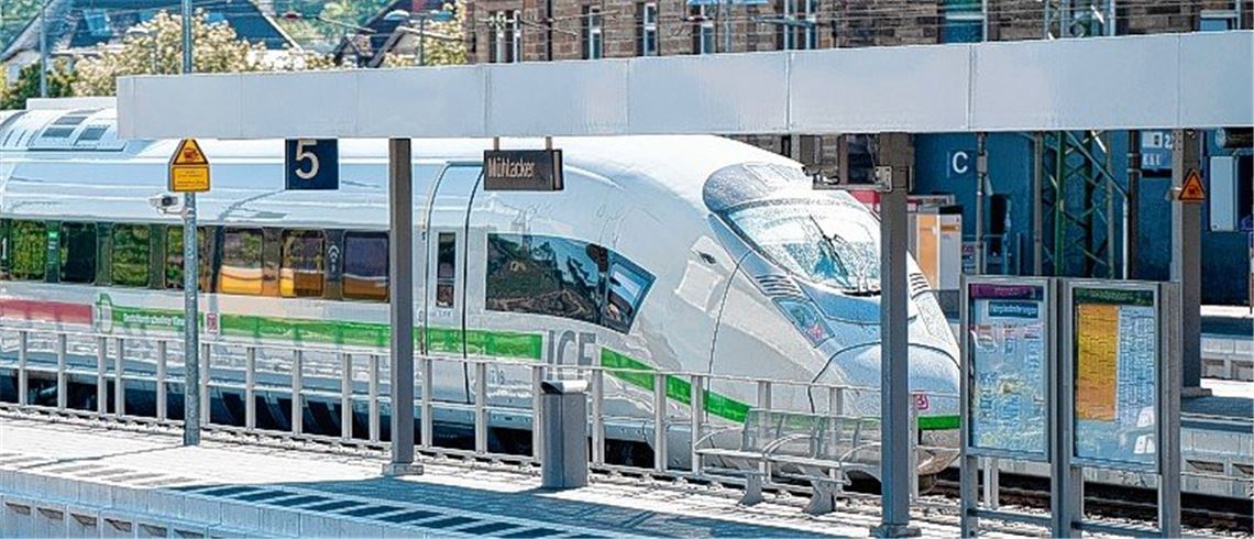 Züge werden über Mühlacker umgeleitet