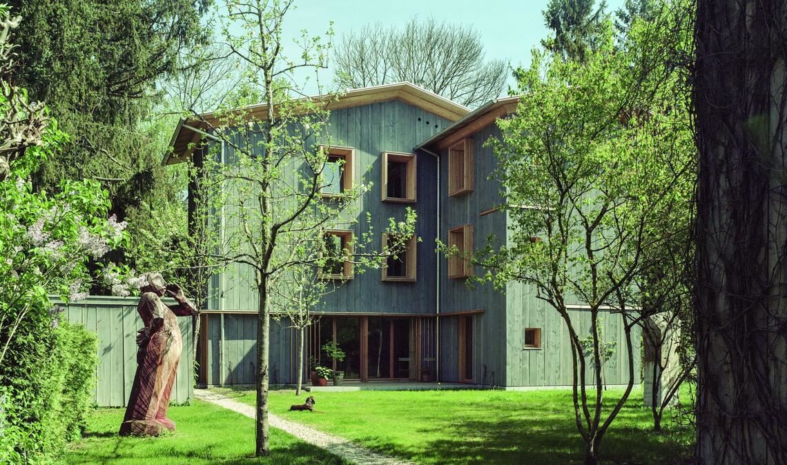 Unser Gartenhaus – Haus ohne Zement in München, Architektur: Florian Nagler Architekten (München)