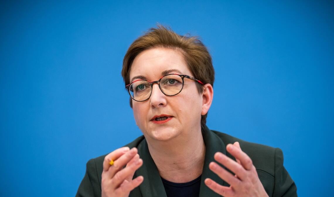 "Unsere Neubauförderung ist ein Erfolg", meint Bauministerin Klara Geywitz.