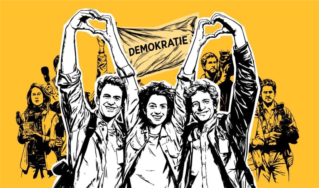 Unsere Zeitung beteiligt sich an der bundesweiten Aktionswoche „Demokratie braucht viele Stimmen“