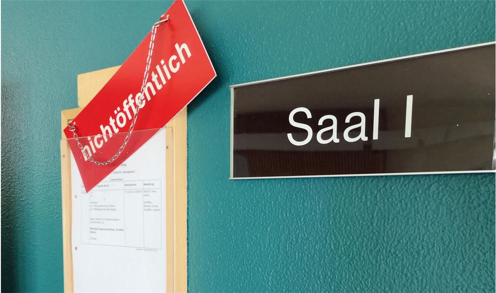 Unter Ausschluss der Öffentlichkeit mussten sich die beiden Jugendlichen vor Gericht in Pforzheim verantworten. Foto: Archiv/Hansen