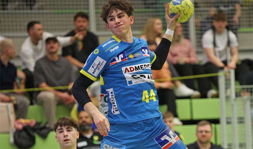 Unter anderem elf Tore von Finn Meißner sorgen für den sensationellen Schlussspurt der Eutinger. Foto: Müller