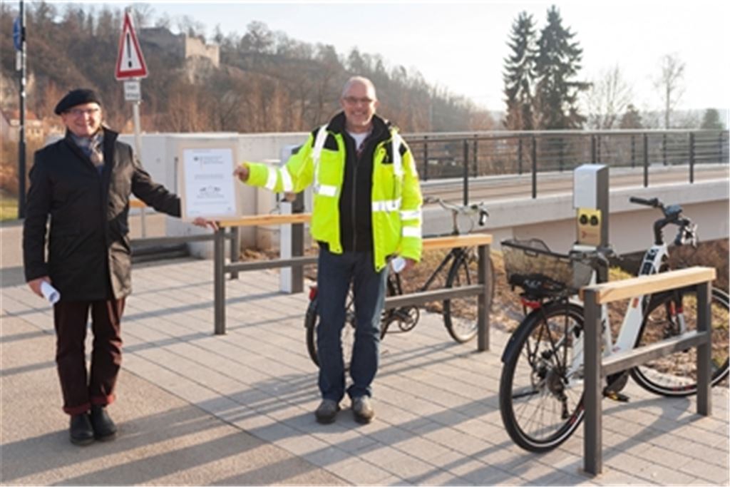 Unter anderem in den Enzgärten gibt es neue Fahrradparkplätze. Foto: Fotomoment