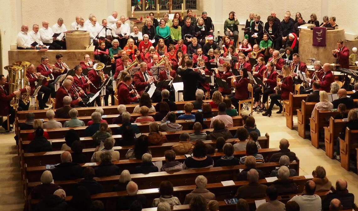 Unter dem Motto „Sing mit!“ präsentiert der Musikverein Mühlacker zusammen mit sieben Chören aus dem gesamten Stadtgebiet ein vielfältiges Programm. Fotos: Müller